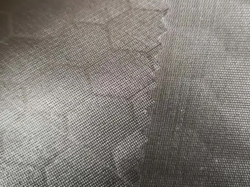 Taffeta Timbul Poliester 170t dengan Fabrik Bersalut PA untuk Lapik